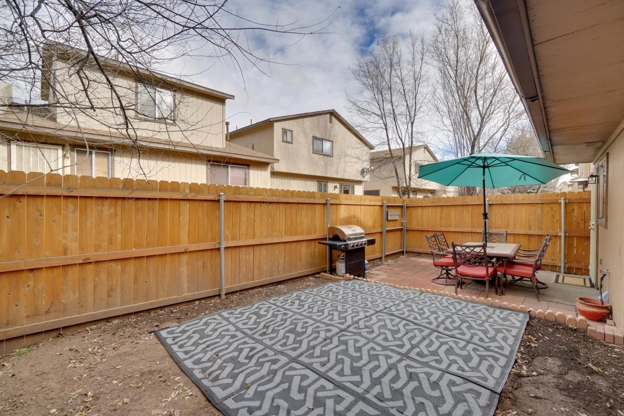 Flagstaff Townhome With Grill About 3 Mi To Downtown! Exteriör bild